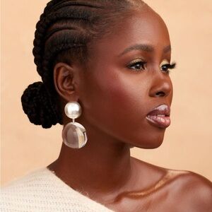 Bundle of Khoi Fara Silver Earrings, Silver Lako Earrings & Gold Mpae earring.